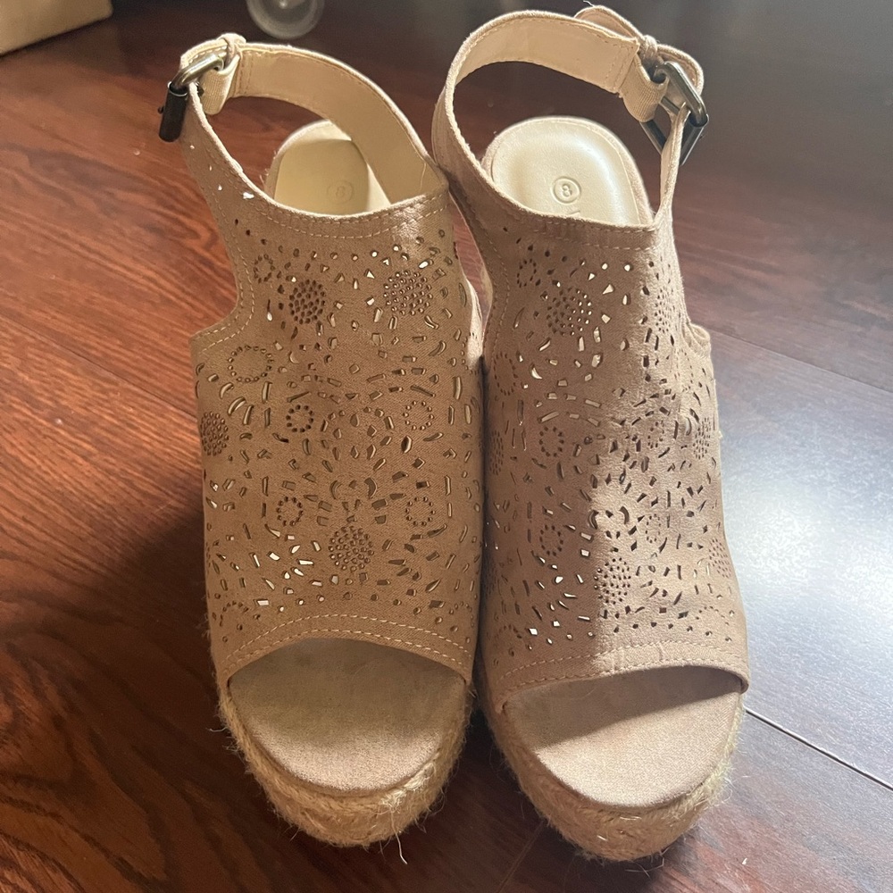 Tan heels